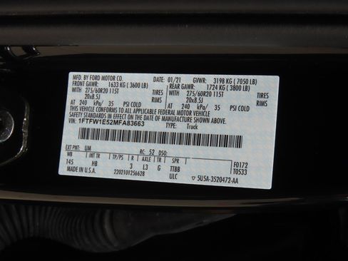 Certified 2021 Ford F150 Lariat AWD/4WD image 33
