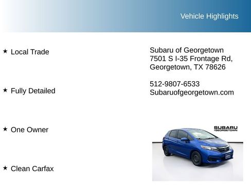 Used 2020 Honda Fit LX image 9