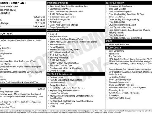 Used 2024 Hyundai Tucson XRT AWD/4WD image 27
