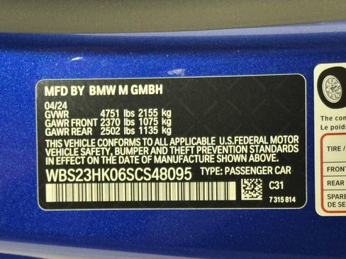 Used 2025 BMW M4 Competition image 93