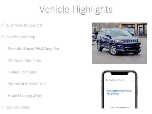 Used 2018 Jeep Compass Latitude w/ Cold Weather Group image 6