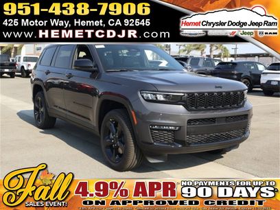 New 2025 Jeep Grand Cherokee L Limited w/ Black Appearance Package