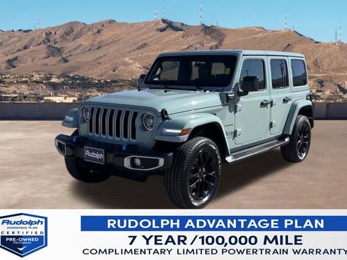 Used 2023 Jeep Wrangler Unlimited Sahara w/ Cold Weather Group AWD/4WD image 44