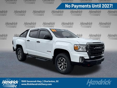 Used 2021 GMC Canyon AT4 w/ Trailering Package AWD/4WD image 1