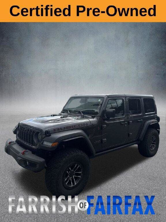Certified 2026 Jeep Wrangler Unlimited Rubicon w/ Xtreme 35 Tire Package AWD/4WD image 1