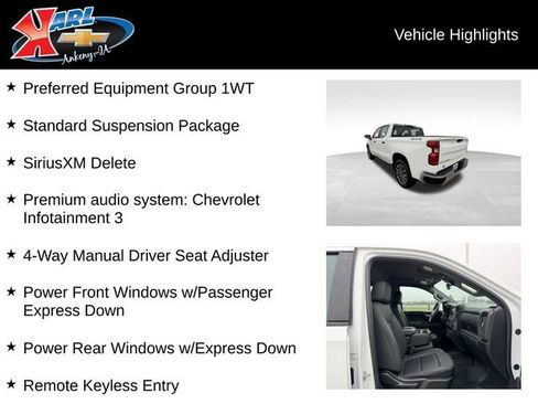 Used 2025 Chevrolet Silverado 1500 W/T image 2