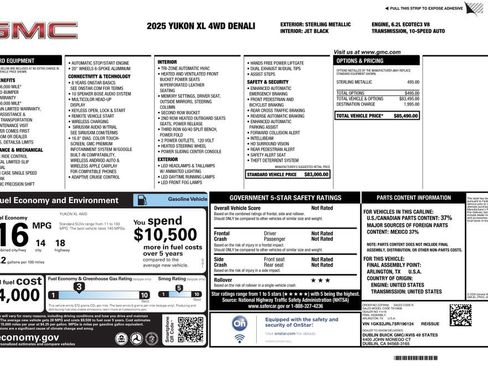 Used 2025 GMC Yukon XL Denali image 4