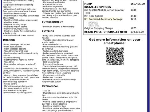 Used 2010 Lexus SC 430 Convertible image 3