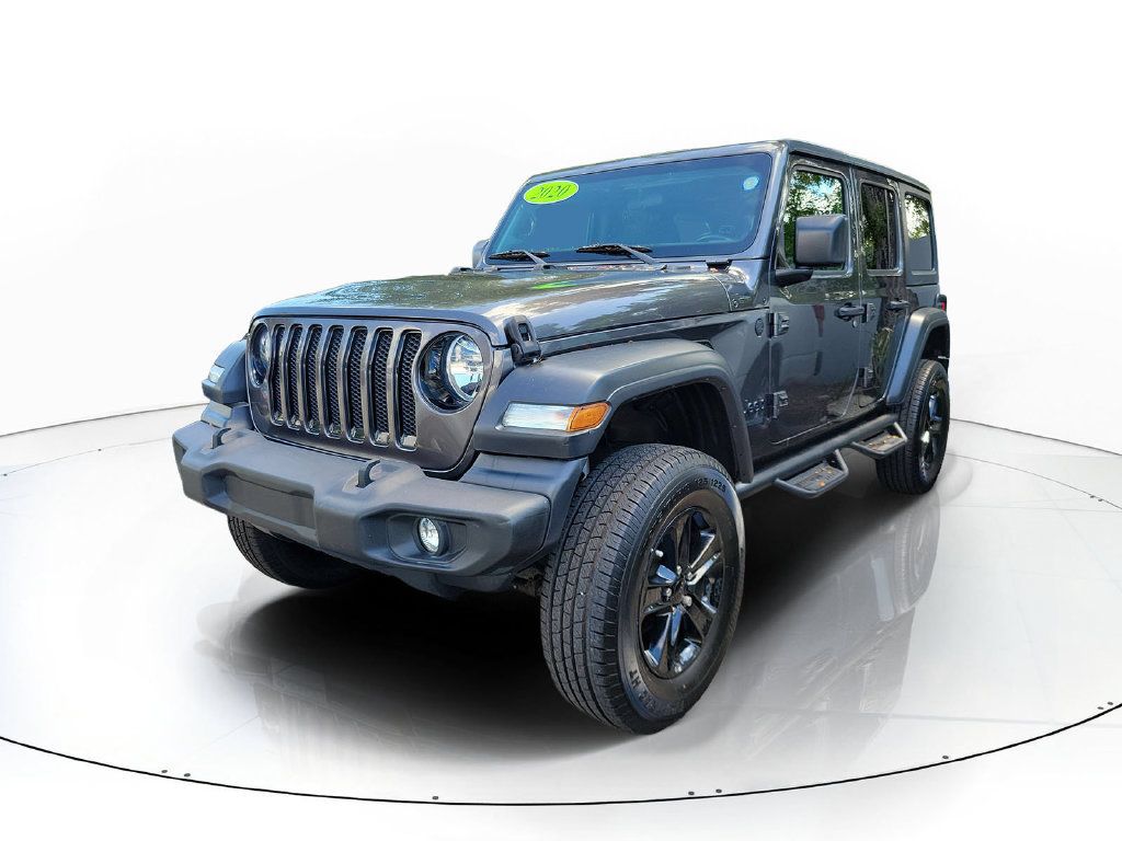 Used 2020 Jeep Wrangler Unlimited Sport AWD/4WD image 2
