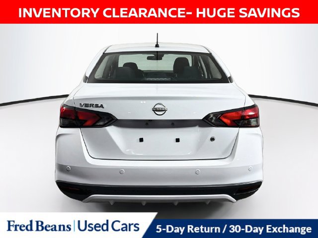 Certified 2025 Nissan Versa S w/ Trunk Package FWD image 8