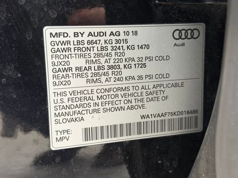 Used 2019 Audi Q7 3.0T Prestige w/ Prestige Package image 22