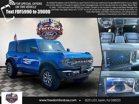 Certified 2025 Ford Bronco Badlands AWD/4WD image 1