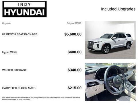 Used 2022 Hyundai Palisade SEL w/ 8P Bench Seat Package AWD/4WD image 4