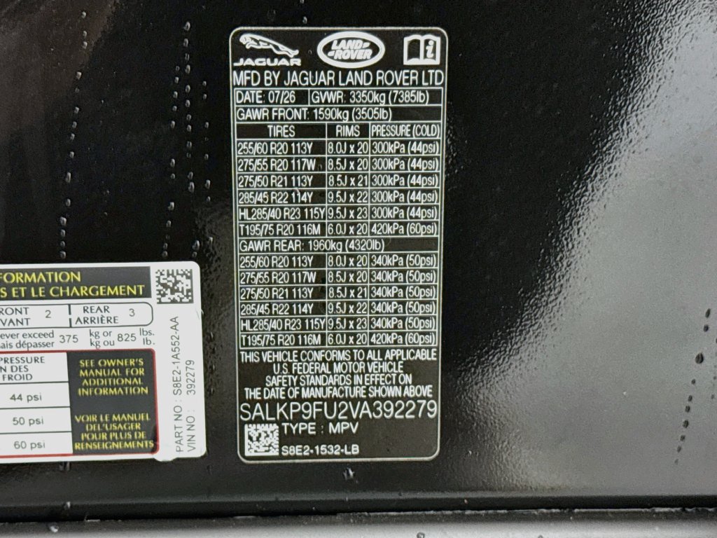 New 2027 Land Rover Range Rover SE AWD/4WD image 34
