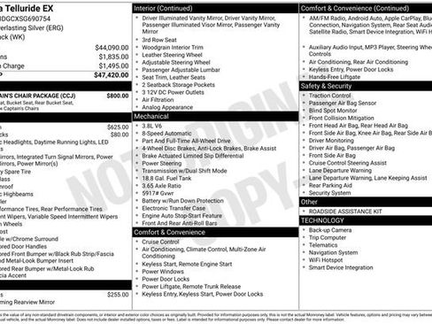 New 2025 Kia Telluride EX w/ EX Captain's Chair Package AWD/4WD image 4