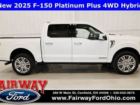New 2025 Ford F150 Platinum w/ Equipment Group 703A Plus image 1