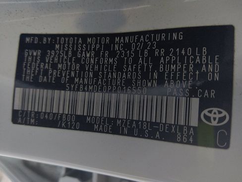 Used 2023 Toyota Corolla LE FWD image 33