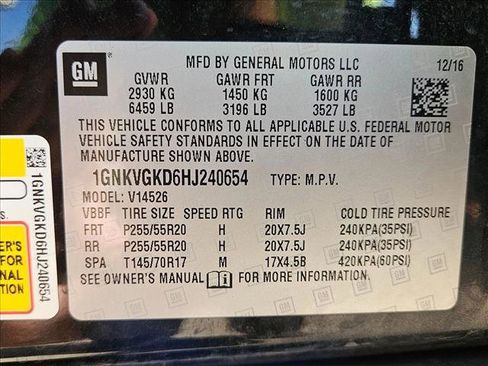 Used 2017 Chevrolet Traverse LT w/ Style and Technology Package AWD/4WD image 25