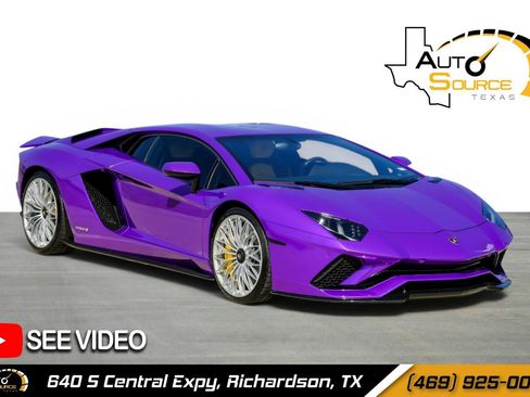 Used 2018 Lamborghini Aventador S AWD/4WD image 1