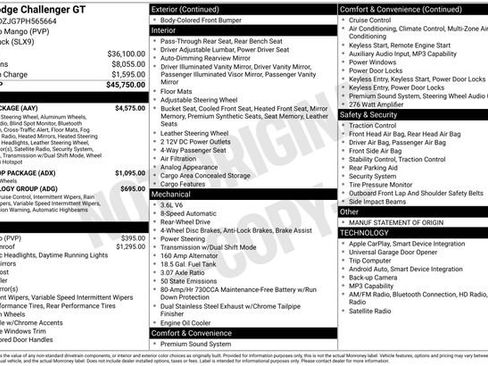 Used 2023 Dodge Challenger GT w/ Plus Package RWD image 27