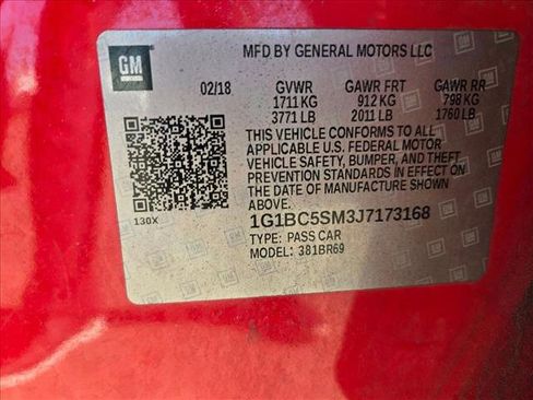 Used 2018 Chevrolet Cruze LS image 22