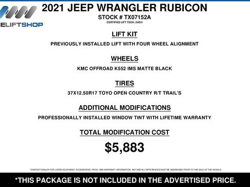 Used 2021 Jeep Wrangler Unlimited Rubicon image 2