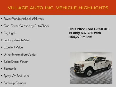 Used 2022 Ford F250 XLT w/ XLT Value Package AWD/4WD image 14