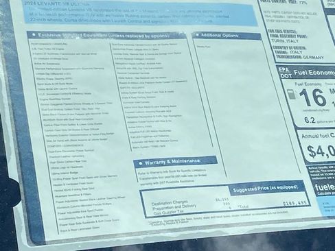 New 2024 Maserati Levante Trofeo image 51