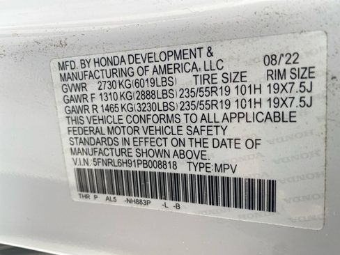 Used 2023 Honda Odyssey Elite image 39