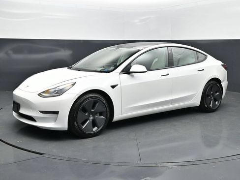 Used 2021 Tesla Model 3 Long Range AWD/4WD image 1
