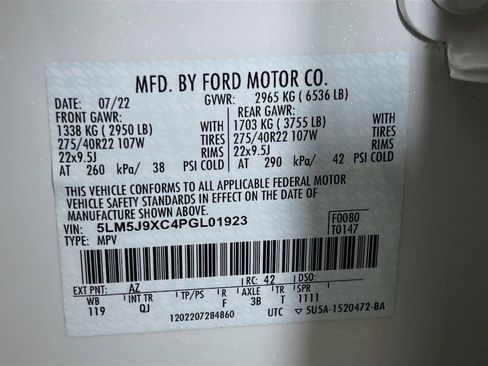 Used 2023 Lincoln Aviator Black Label w/ Dynamic Handling Package image 34