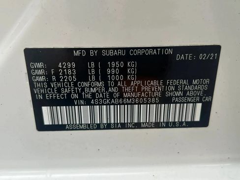 Used 2021 Subaru Impreza 2.0i AWD/4WD image 31