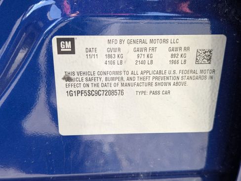 Used 2012 Chevrolet Cruze LT w/ RS Package image 34