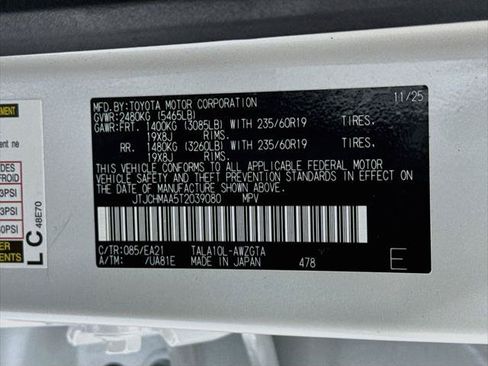 Certified 2026 Lexus RX 350 Premium w/ Accessory Package (2T) FWD image 35