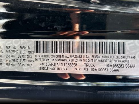 Used 2020 Jeep Gladiator Sport w/ Quick Order Package 24S AWD/4WD image 24