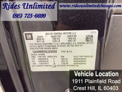 Used 2012 GMC Acadia SLT FWD image 21