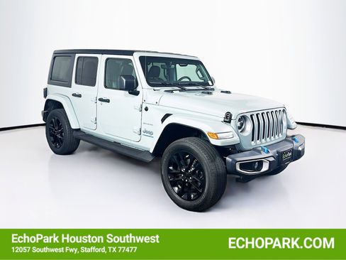 Used 2023 Jeep Wrangler Sahara w/ Dual Top Group image 1