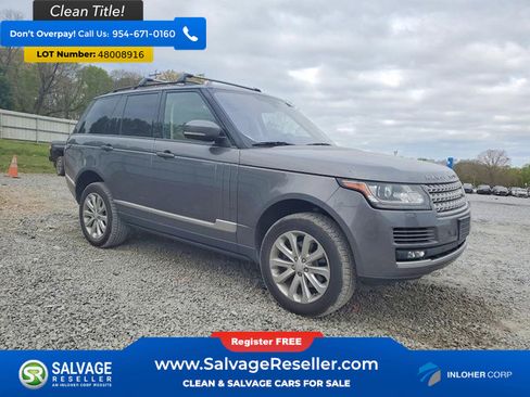 Used 2016 Land Rover Range Rover HSE AWD/4WD image 5