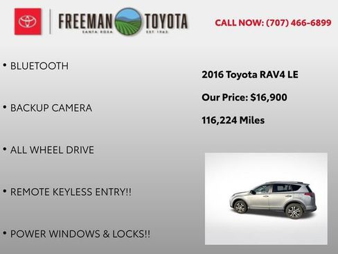 Used 2016 Toyota RAV4 LE image 4