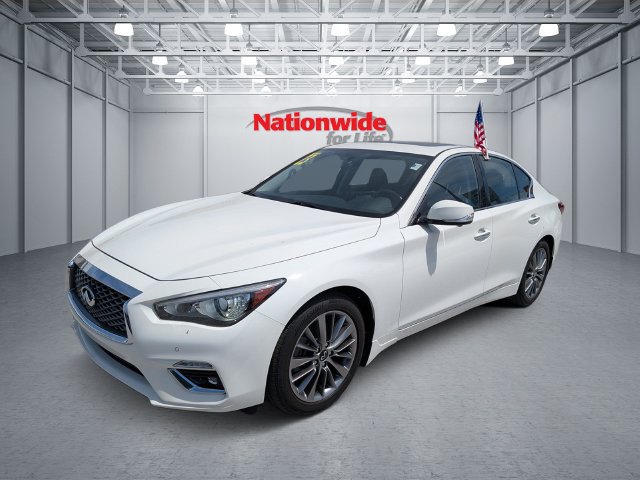 Used 2023 INFINITI Q50 Luxe w/ Cargo Package AWD/4WD image 1
