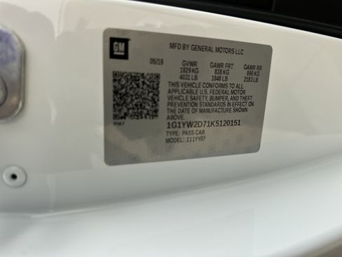 Certified 2019 Chevrolet Corvette Grand Sport w/ Battery Protection Package image 26