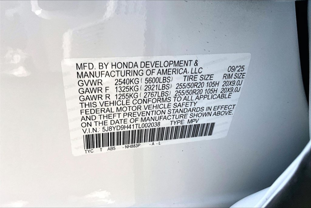 Certified 2026 Acura MDX w/ Technology Package FWD image 44