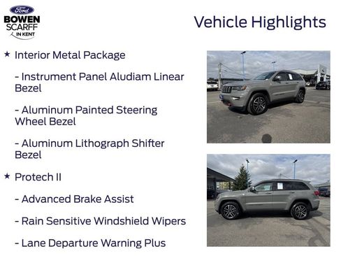 Used 2020 Jeep Grand Cherokee Trailhawk w/ Interior Metal Package AWD/4WD image 8