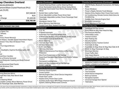 Used 2018 Jeep Cherokee Overland image 5