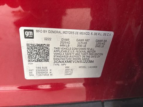 Used 2022 Chevrolet Equinox RS FWD image 7