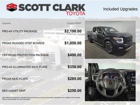 Used 2021 Nissan Titan PRO-4X w/ Pro-4x Utility Package AWD/4WD image 8