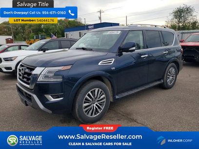 Used 2021 Nissan Armada SL w/ Captain's Chairs Package