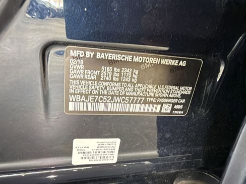 Used 2018 BMW 540i xDrive image 12