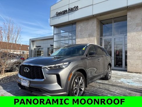 Certified 2022 INFINITI QX60 Luxe w/ Cargo Package image 3