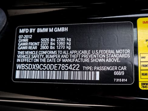 Used 2013 BMW M3 Convertible image 33